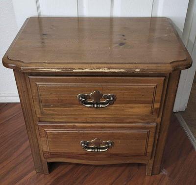2 drawer nightstand