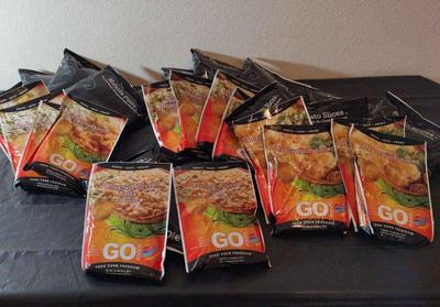 Pre packaged survivor food