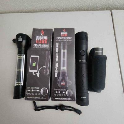 Flashlights aplenty