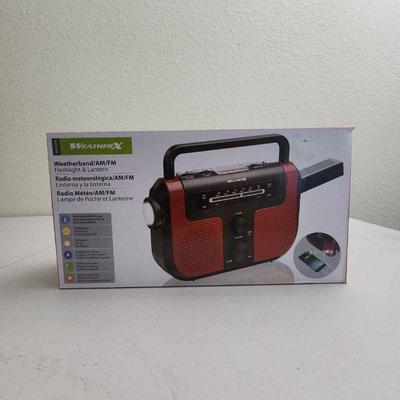 Weatherx emergency radio