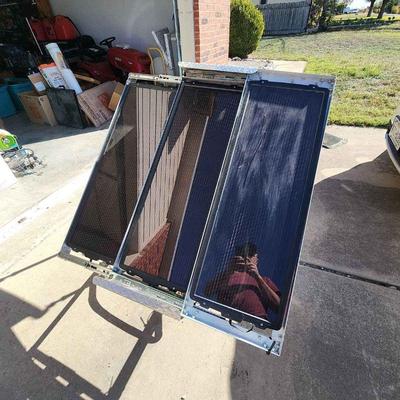 Portable solar power cart