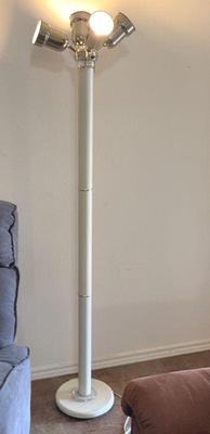 Off white pole light