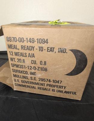 Mre 12 individual meals