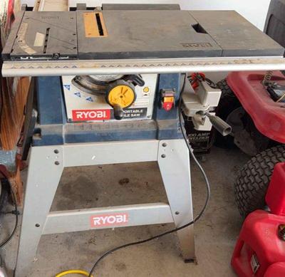 Ryobi 10 portable table saw