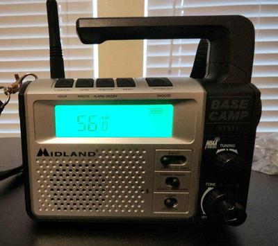 Midland xt511 emergency radio