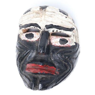 Sale Photo Thumbnail #175: Lot 179 wonderful wood carved negrito mask