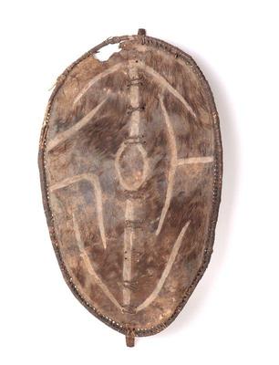 Lot 127 african okumba shield luo peoples circa 1950s or later