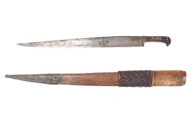Lot 30 khyber sword with scabbard