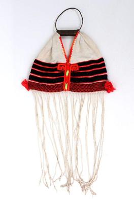 Lot 302 white black & red filipino bag