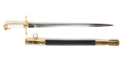 Lot 32 argentinian naval dirk sword wscabbard