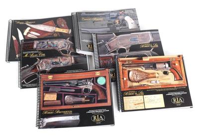 Lot 346 group of six various rock island auction catalogs