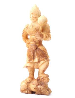 Lot 259 chinese hardstone tomb guardian