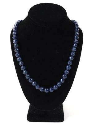 Lot 137 gorgeous strand of lapis lazuli polished beads