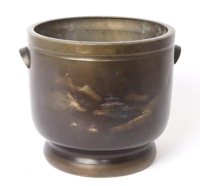Lot 291 beautiful japanese hibachi late 19th century