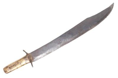 Lot 5 confederate bowie style short sword