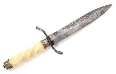 Lot 22 english bone silver knife
