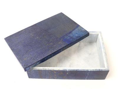 Lot 144 beautiful lapis lazuli marble jewelry box