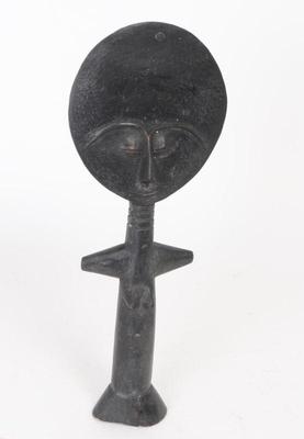 Lot 315 african fertility doll wood carved