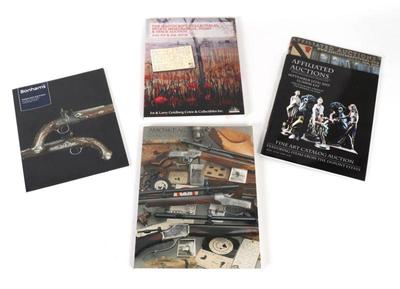 Lot 348 ten various auction books and catalogs