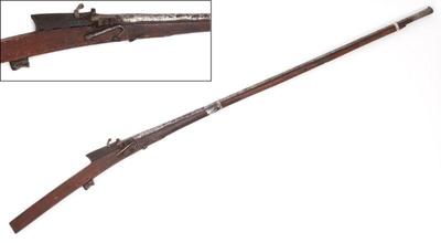 Lot 106 indian toradar matchlock rifle