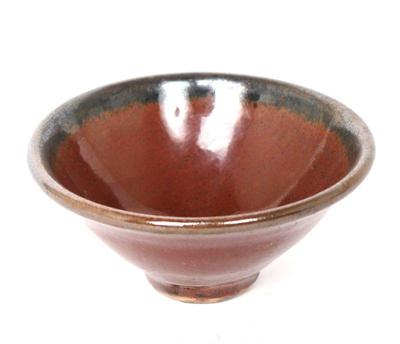 Lot 282 chinese brown and black glazed bowl
