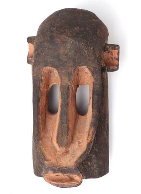 Lot 320 dogon dege black monkey mask mali
