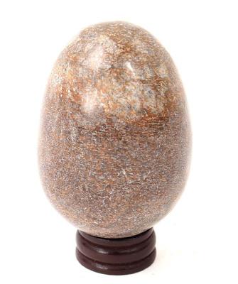 Sale Photo Thumbnail #204: Lot 208 lovely dinosaur bone polished egg wstand