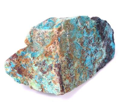 Lot 196 lovely raw chrysocolla mineral specimen