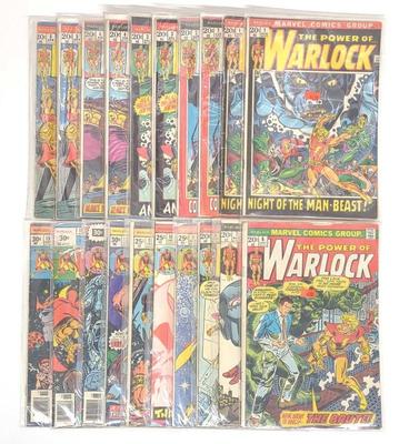 (20) Warlock #1-15 Complete Comic Run (1972)