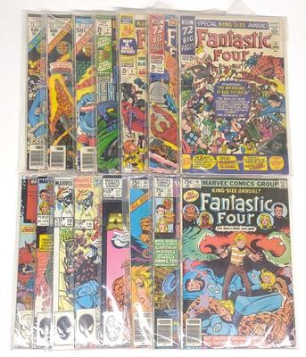 15 Marvel Fantastic Four Annual #3-21 Comic Books