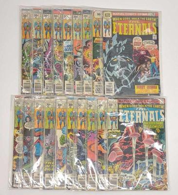 The Eternals #1-19 Complete Run Marvel Comics