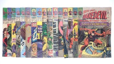 (16) Daredevil #13-29 Marvel Comic Books