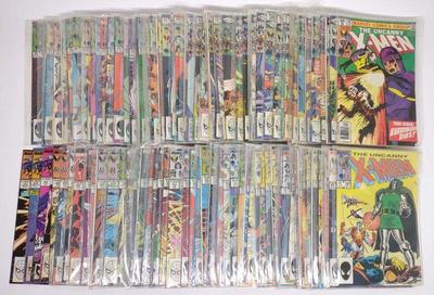 (108) X-Men #142-250 Marvel Comic Books (Full Run)