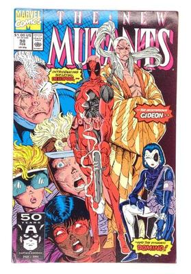 New Mutants #98 Marvel Comic (1st App. Dead Pool)