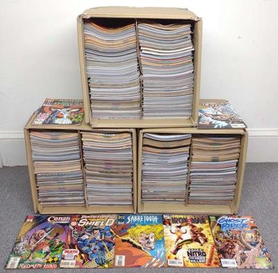 Approx. 1200 Modern Age Comics (1990-2023) P