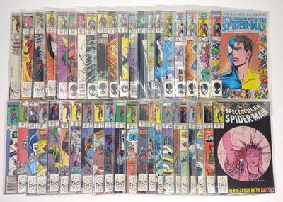 (41) Spectacular Spider-Man #120-160 Marvel Comics