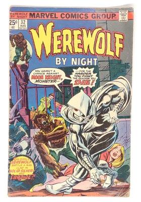 Werewolf By Night #32 Marvel Comic (Moon Knight)