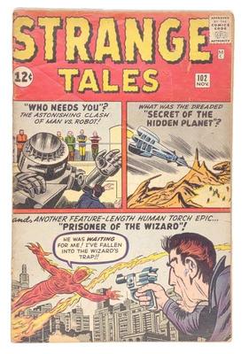 Strange Tales #102 Marvel Comic Book
