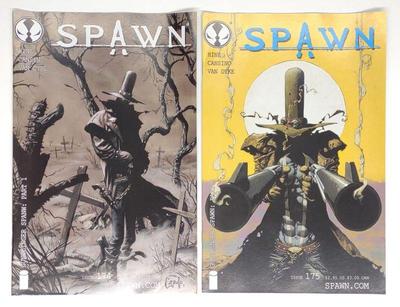 Sale Photo Thumbnail #24: Spawn #174 & #175 Comic Books (Gunslinger)