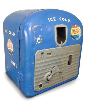 1950s Pepsi-Cola Model 27 Soda Vending Machine