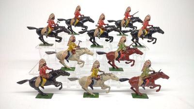 10 Britains North American Indians Lead Soldiers
