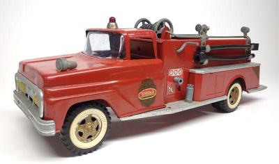 1960s Tonka Pumper Fire Truck Toy