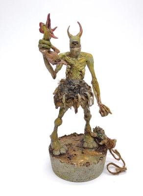 Zombie Orc Alberto Camargo (Spain) Clay Sculpture