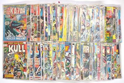(156) Bronze Age Marvel Comic Books