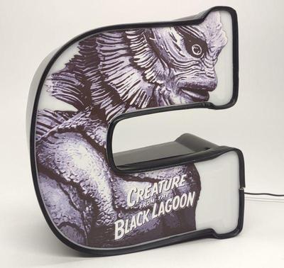 Lighted Creature From The Black Lagoon Sign