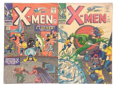X-Men #20 & #21 Marvel Comic Books