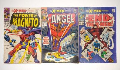 (3) X-Men #43, 44, & 46 Marvel Comic Books