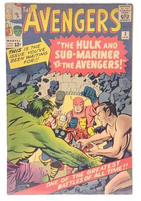 Avengers #3 Marvel Comic Book