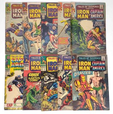 (10) Tales of Suspense #71-98 Marvel Comics