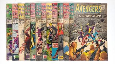 Sale Photo Thumbnail #330: (12) Avengers #36-54 Marvel Comics